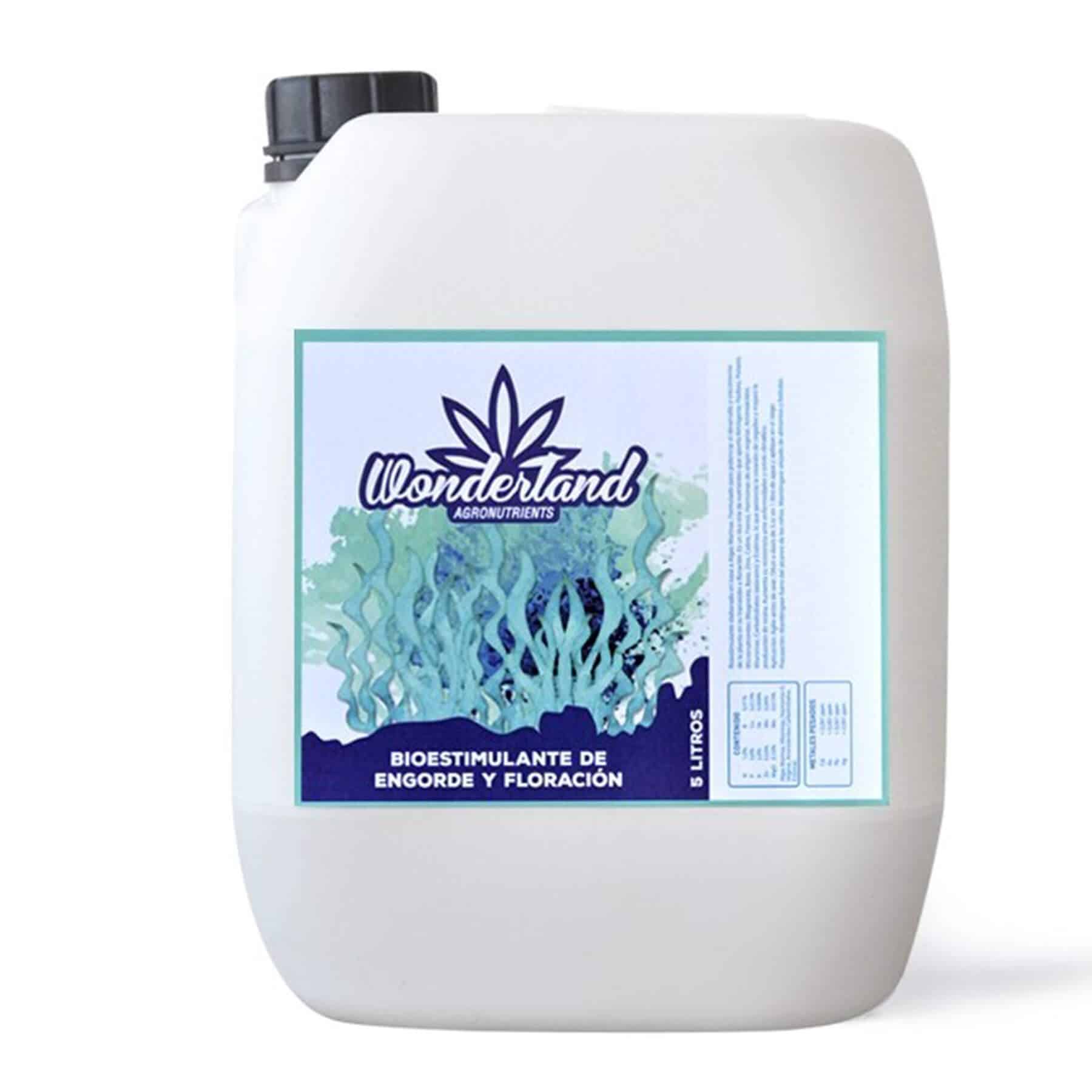 FERTILIZANTE DE ENGORDE Y FLORACION B+C 5LT - WONDERLAND - VERNYGLASS